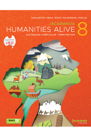 Jacaranda Humanities Alive 8 Australian Curriculum - 3rd Edition (LearnON and Print)