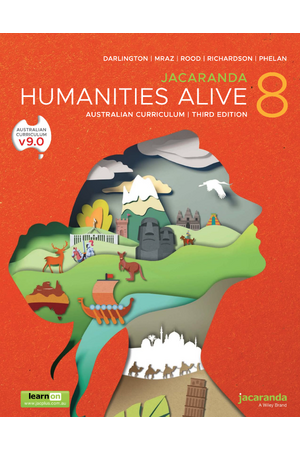 Jacaranda Humanities Alive 8 Australian Curriculum - 3rd Edition (LearnON and Print)