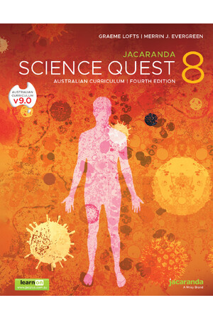 Science Quest 8 Australian Curriculum (4th Edition) - Student Book + learnON (Print & Digital)