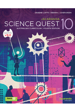 Science Quest 10 Australian Curriculum (4th Edition) - Student Book + learnON (Print & Digital)