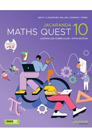 Maths Quest 10 Australian Curriculum (5th Edition) - Student Book + learnON (Print & Digital)