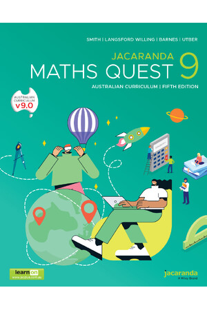 Maths Quest 9 Australian Curriculum (5th Edition) - Student Book + learnON (Print & Digital)