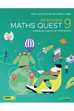 Maths Quest 9 Australian Curriculum (5th Edition) - Student Book + learnON (Print & Digital)