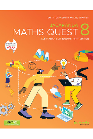 Maths Quest 8 Australian Curriculum (5th Edition) - Student Book + learnON (Print & Digital)