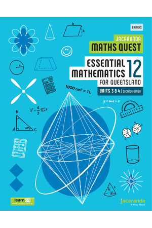 Jacaranda Maths Quest 12 Essential Mathematics Units 3&4 for Queensland Second Edition (learnON & Print)