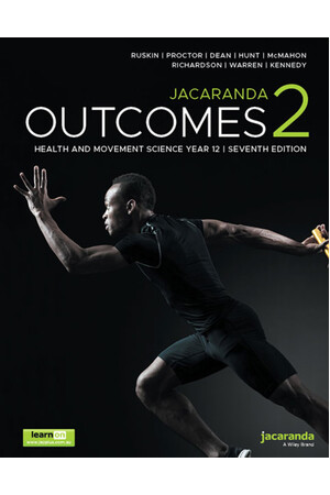 Jacaranda Outcomes 2 Health and Movement Sciences Year 12 7E (learnON & Print)