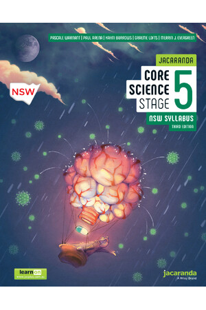 Jacaranda Core Science Stage 5 NSW Australian curriculum Third Edition (learnON & Print)