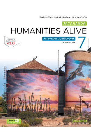 Jacaranda Humanities Alive 7 Victorian Curriculum Third Edition (learnON & Print)