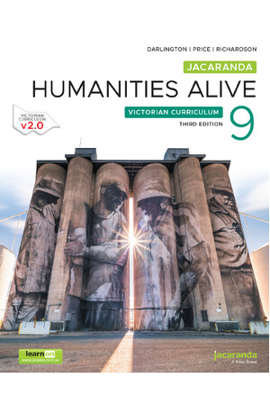 Jacaranda Humanities Alive 9 Victorian Curriculum Third Edition (learnON & Print)
