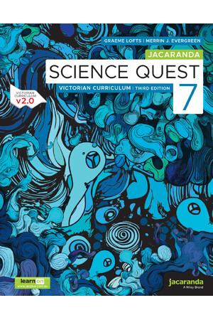 Jacaranda Science Quest 7 Victorian Curriculum Third Edition (learnON & Print)