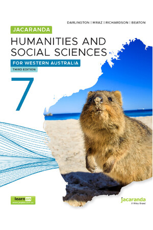 Jacaranda Humanities and Social Sciences 7 for Western Australia Third Edition (learnON & Print)