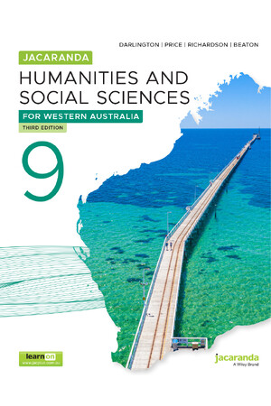 Jacaranda Humanities and Social Sciences 9 for Western Australia Third Edition (learnON & Print)
