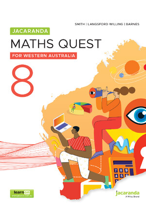 Jacaranda Maths Quest 8 for Western Australia (learnON & Print)