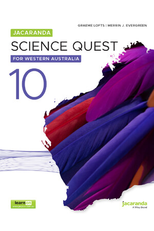 Jacaranda Science Quest 10 for Western Australia (learnON & Print)