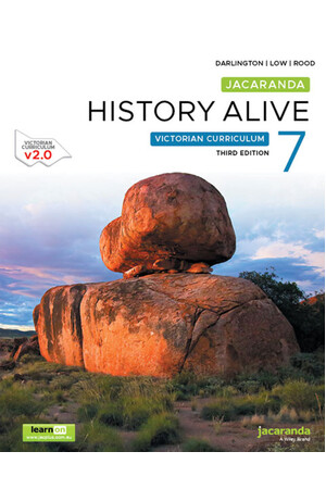 Jacaranda History Alive 7 Victorian Curriculum Third Edition (learnON & Print)