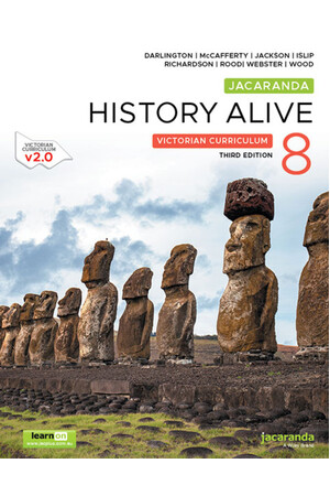 Jacaranda History Alive 8 Victorian Curriculum Third Edition (learnON & Print)
