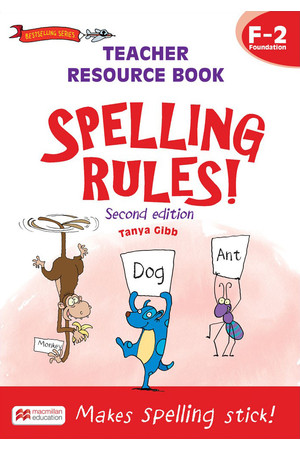 Spelling Rules! - Second Edition: Teacher Resource Book Years 1-2