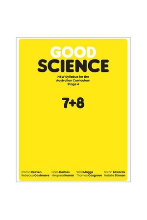 Good Science NSW syllabus for the Australian Curriculum Stage 4 Student Book + Digital 