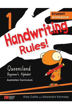 Handwriting Rules! - Queensland Beginner's Modern Cursive: Year 1