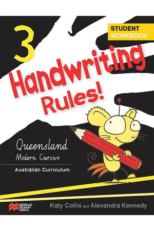 Handwriting Rules! - Queensland Beginner's Modern Cursive: Year 3