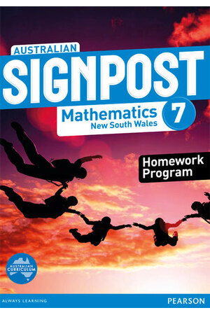 Australian Signpost Mathematics New South Wales 7 Homework Program