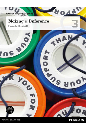 Pearson English Year 3: Making a Difference - Student Magazine