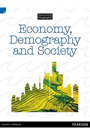 Discovering Geography (Upper Primary) - Nonfiction Topic Book: Economy, Demography and Society (Reading Level 30 / F&P Level U)