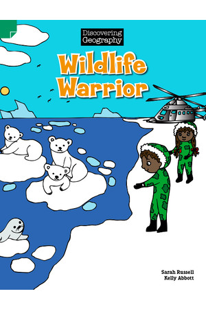 Discovering Geography (Lower Primary) - Comic Topic Book: Wildlife Warrior (Reading Level 21 / F&P Level L)