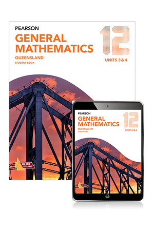 General Mathematics QLD: Year 12 - Student Book & eBook (Print & Digital)