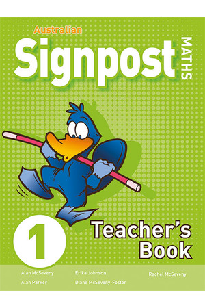 Australian Signpost Maths (Third Edition - AC 8.4) - Teacher's Book: Year 1