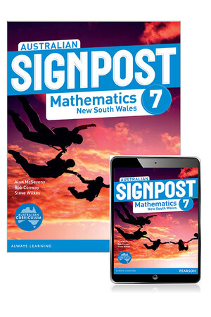 Australian Signpost Maths NSW - Year 7: Student Book with eBook (Print & Digital)