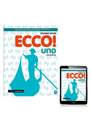 Ecco! uno: Student Book & eBook (Print & Digital) - 2nd Edition