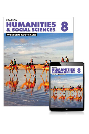 Pearson Humanities & Social Sciences Western Australia  - Year 8: Student Book & eBook (Print & Digital)