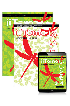 iiTomo 3+4: Combo Pack - Student Book, eBook & Activity Book (Print & Digital) - 2nd Edition