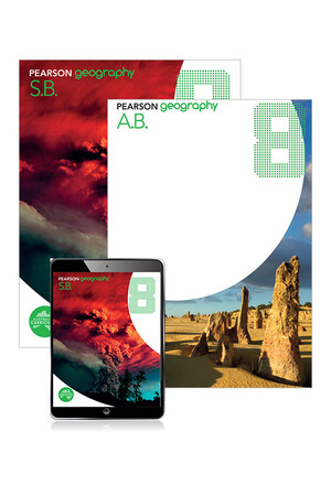Pearson Geography - Year 8: Combo Pack - Student Book, eBook and Homework Program (Print & Digital)