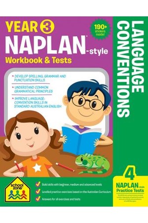 NAPLAN*-Style Year 3 Language Conventions Workbook & Tests