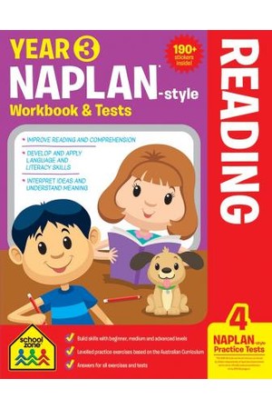 NAPLAN*-Style Year 3 Reading Workbook & Tests