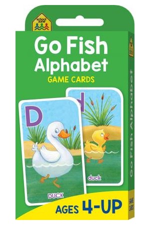 Go Fish Alphabet Cards