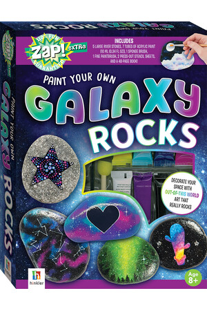 Zap! Extra: Paint Your Own Galaxy Rocks