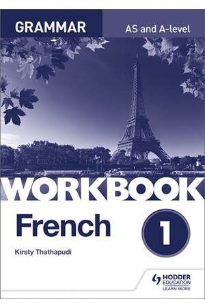 AQA A-level French - Grammar Workbook 1