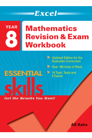 Excel Essential Skills - Mathematics Revision and Exam Workbook: Year 8