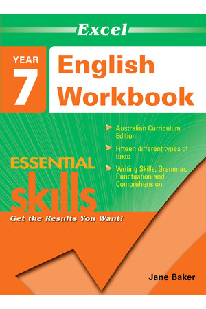 Excel Essential Skills: English Workbook - Year 7