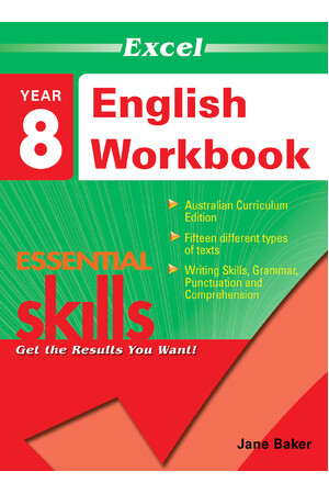 Excel Essential Skills: English Workbook - Year 8