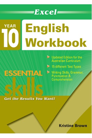 Excel Essential Skills: English Workbook - Year 10