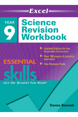 Excel Essential Skills - Science Revision Workbook: Year 9