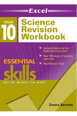 Excel Essential Skills - Science Revision Workbook: Year 10