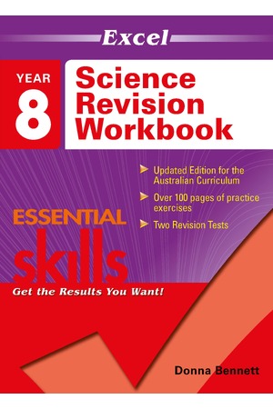 Excel Essential Skills - Science Revision Workbook: Year 8