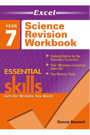 Excel Essential Skills - Science Revision Workbook: Year 7