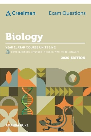 Creelman Exam Questions 2026 - Biology: ATAR Course Units 1 & 2 (Year 11)
