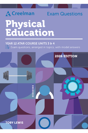 Creelman Exam Questions 2026 - Physical Education Studies ATAR Course Units 3 & 4 (Year 12)